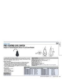 Thumbnail of document Data Sheet - FSW2 Free-Floating Level Switch